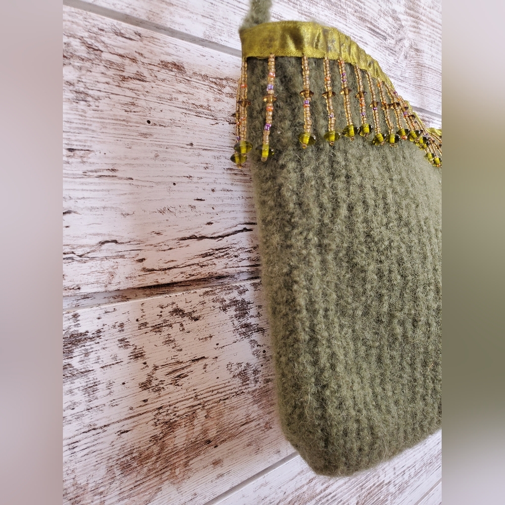 OOAK Wool Felted Crossbody Bag - Picture 9 of 13